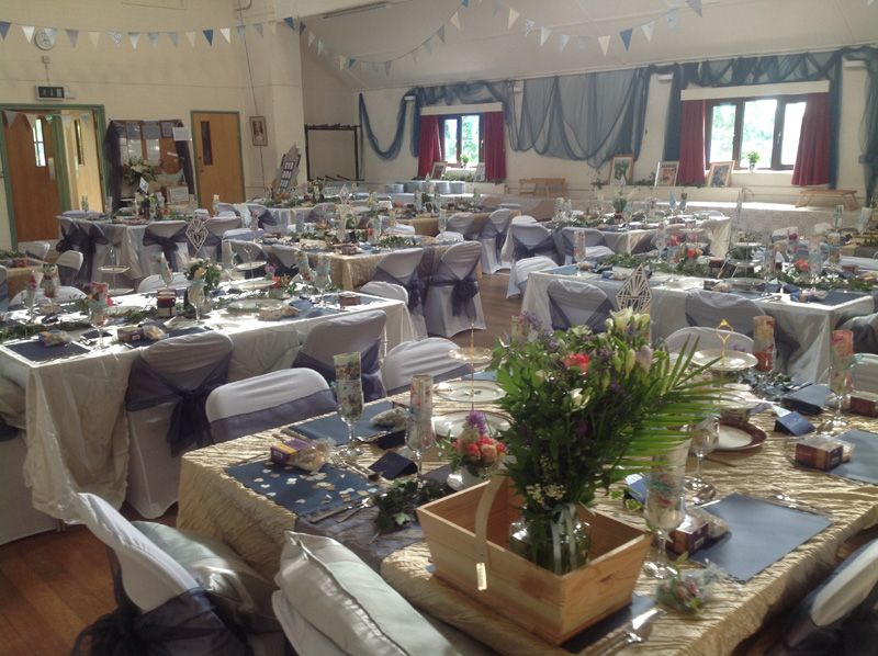 Book the Hall for your wedding or party.